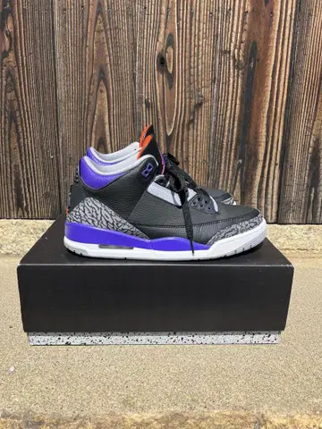 Air Jordan 3 블랙/퍼플