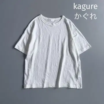카구레 린넨 반팔 티셔츠