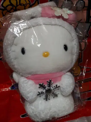 눈 토끼 키티 봉제 인형 L 홋카이도 레어