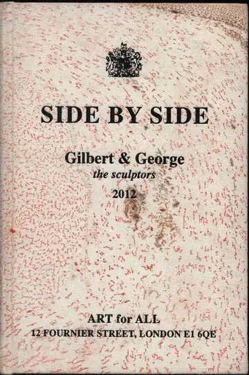 서명 GILBERT/GEORGE 나란히