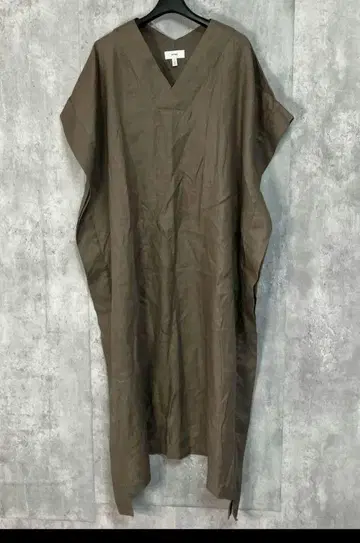 HYKE 하이크 빅 실루엣 린넨 원피스