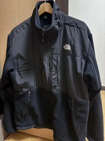 THE NORTH FACE 블랙 플리스 자켓 M