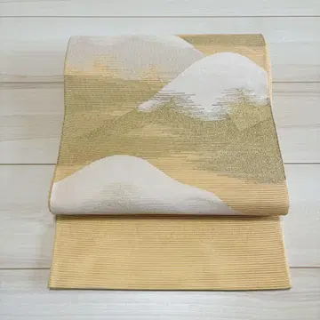 순수 실크 후쿠로 오비 여름 오비 명주