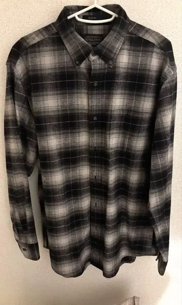 Pendleton 펜들턴 옴브레 체크 셔츠 섀도우 체크