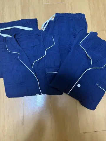 UCHINO 우치노 면 100% 파자마 세트