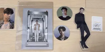 NCT 쟈니 세트 Nature Republic 아크릴 스탠드 카드