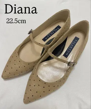 Diana 도트 무늬 스틸레토 22.5cm