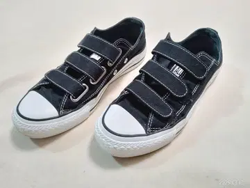 CONVERSE ALL STAR 블랙 스니커즈 사이즈 24.5cm
