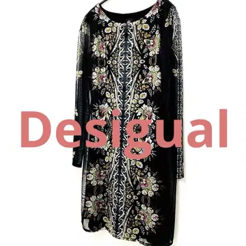 Desigual 데시구알 시스루 원피스 M 사이즈