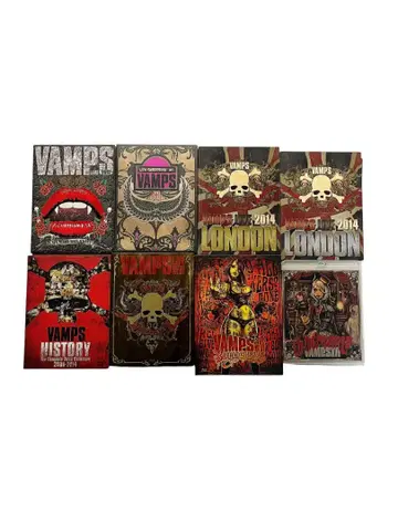 VAMPS LIVE 2012~2017 HYDE 블루레이 8장 세트