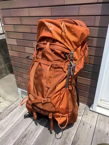 Osprey aether AG 70 오렌지 백팩