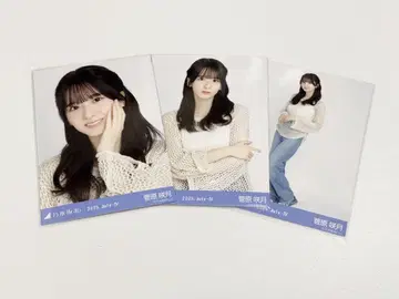 노기자카46 브로마이드 스가하라 사츠키 메쉬 니트 컴프