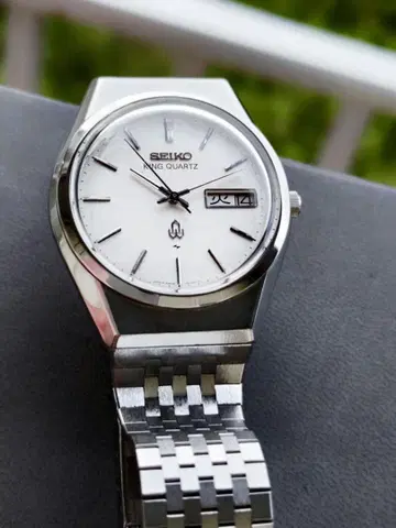 (레어 모델) 세이코 SEIKO 킹 쿼츠 컨디션 최상 앤티크