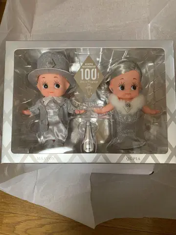 큐피 마요네즈 100주년 기념 플라티나 컬렉션 인형 2종 세트