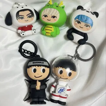 하세가와 신 멘프로 인형옷 키링