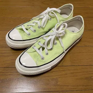 CONVERSE 컨버스 CT70 라임 그린 로우 컷 스니커즈