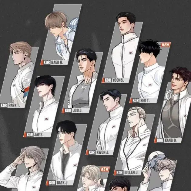 2025 Lezhin Season's Greetings Team Lezhin Postcard #팀레진