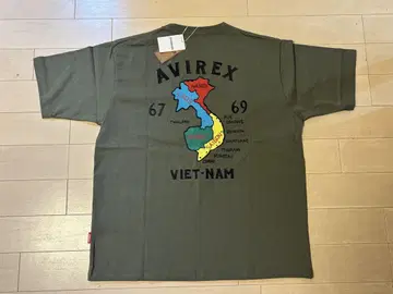 아비렉스 베트남 지도 티셔츠