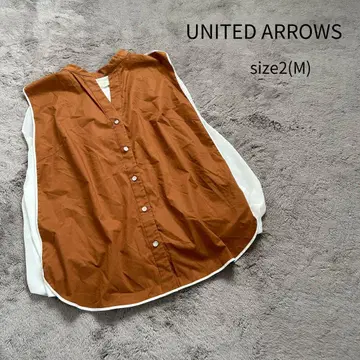 UNITED ARROWS 유나이티드 애로우즈 블라우스 슬리브리스 블라우스