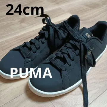 푸마 블랙 스니커즈 24cm