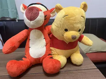 티거와 푸우 봉제 인형 세트