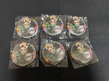 점프 빅토리 카니발 2025 한정판 캔뱃지 카마도 탄지로 6개 세트