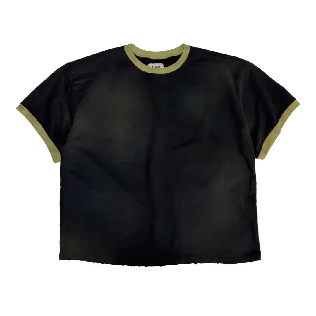 Helene Paris Stamp Remington Ringer Half T-shirt [Pigment