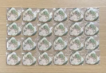NU:카니발 2주년 애니 카페 하트형 캔뱃지 오리빈
