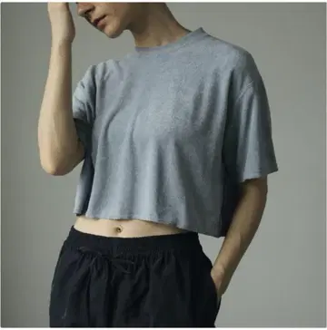 anuke pile Compact T-shirt 아이스 블루
