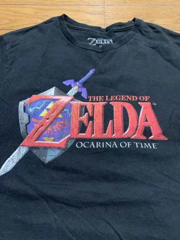 The Legend of ZELDA 그래픽 티셔츠 젤다의 전설 M