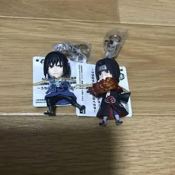 NARUTO-나루토- 돌풍전 피규어 키링 사스케 이타치 세트