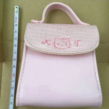 레트로 키티 에나멜 미니 백