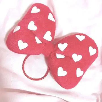 미사용 새상품 디즈니 리조트 미니 리본 하트