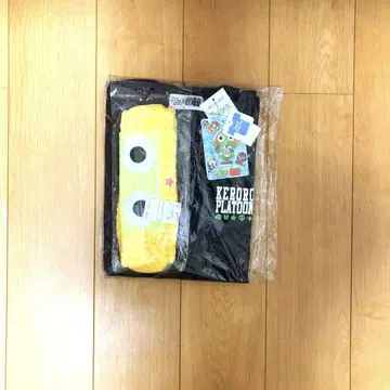 개구리 중사 케로로 티셔츠 헤어밴드 세트 M 케로로 소대 아베일