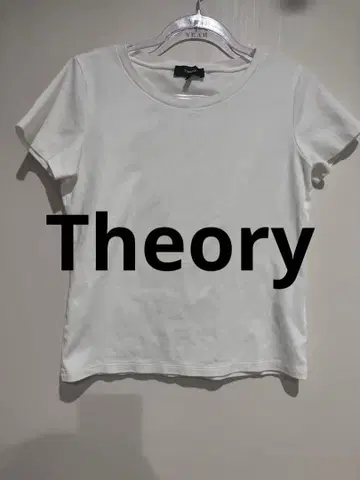 Theory 화이트 반팔 티셔츠 S