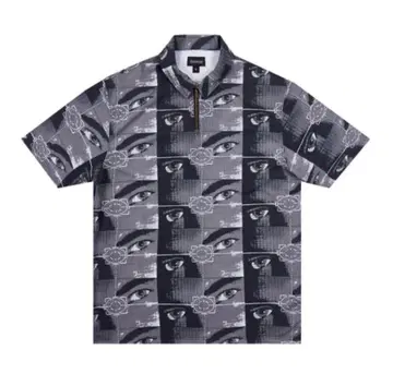 BRONZE 56K KFACES ZIP POLO 새상품 L 게임 셔츠