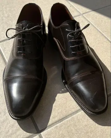 KENFORD 다크 브라운 레이스업 슈즈 26.5cm