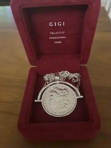 GIGI 지지 루나 코인 목걸이
