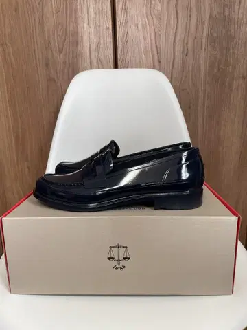HANTER 페니 로퍼 네이비