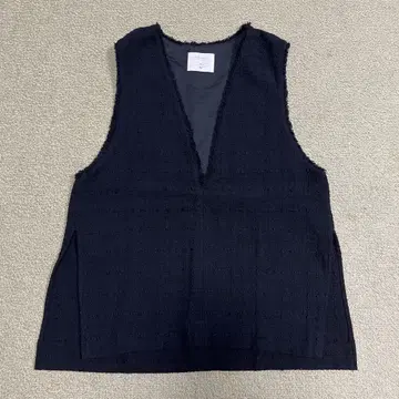cafune 카후네 V넥 프린지 베스트 38