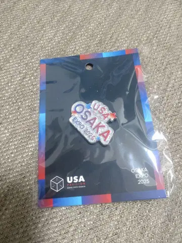 오사카 엑스포 한정판 미국관 EXPO 2025 USA 핀 배지