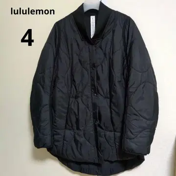룰루레몬 충전솜 퀼팅 다운 US4 블랙 검정 룰루레몬