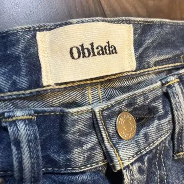 oblada(오브라다) "1938 Vintage" 셀비치 스트레이트 데님