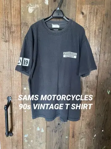 샘스 모터 사이클 할리 티셔츠 분위기 만점 초기 SAMS 레어