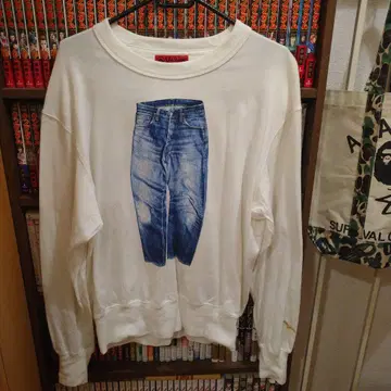EVISU 청바지 프린트 티셔츠 38