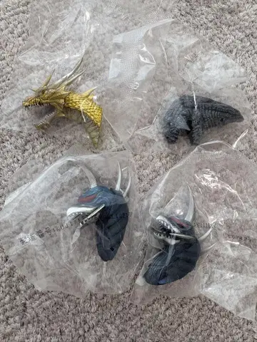 제일복권 고질라 대괴수열전 G G상 몬스터 헤드 마그넷 킹기도라 외 2