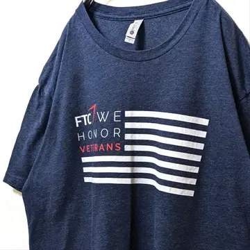 넥스트 레벨 FTC7 오너 베테랑 티셔츠 네이비 컬러 L 구제 의류
