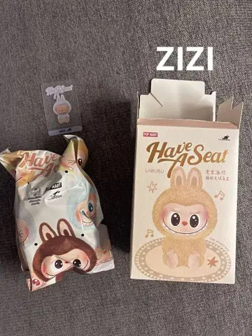 정품/미개봉 Have A Seat LABUBU 라부부 ZIZI 지지