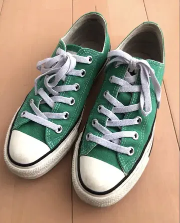 CONVERSE ALL STAR 그린 스니커즈 23.5