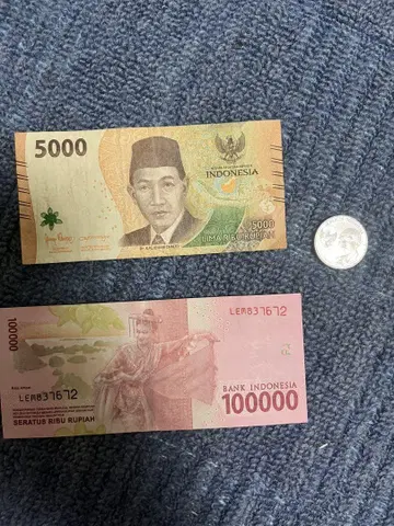 인도네시아의 화폐